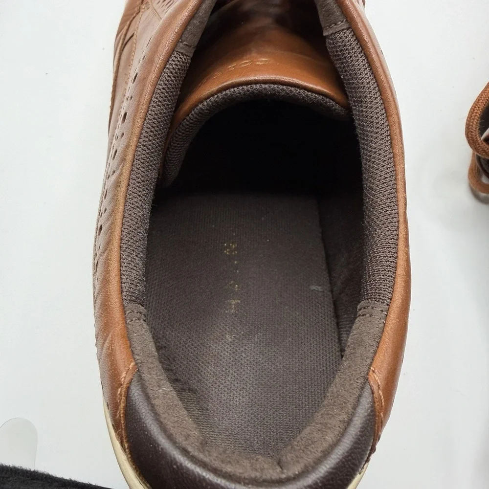 Cole Haan Grand Crosscourt Wingtip Sneakers C35974 Shoes Tan Mens Size 12 M